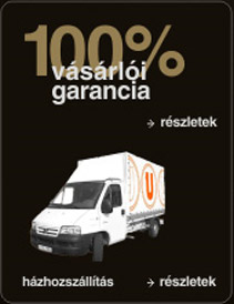 100% Vásárlói garancia